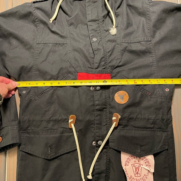 mens Garbstore canvas parka jacket - Picture 6 of 8